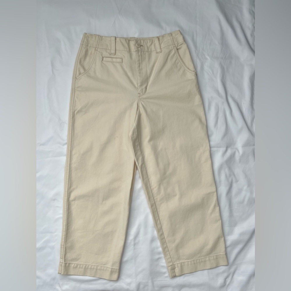Madewell Women’s Relaxed Chino Pants - Color: Antique Cream - Size: 4 - Picture 4 of 16